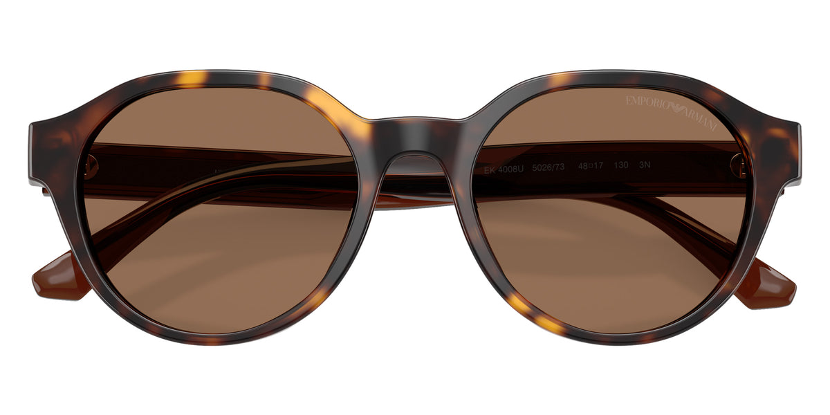 EMPORIO ARMANI EK4008U 502673 48 - Shiny Havana / Dark Brown #id:ek4008u502673_s:100120