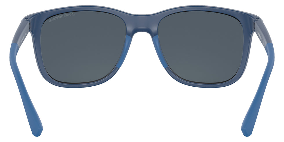EMPORIO ARMANI EK4184 508855 49 - Matte Blue / Dark Blue Mirrored Blue #id:ek4184508855_s:100115