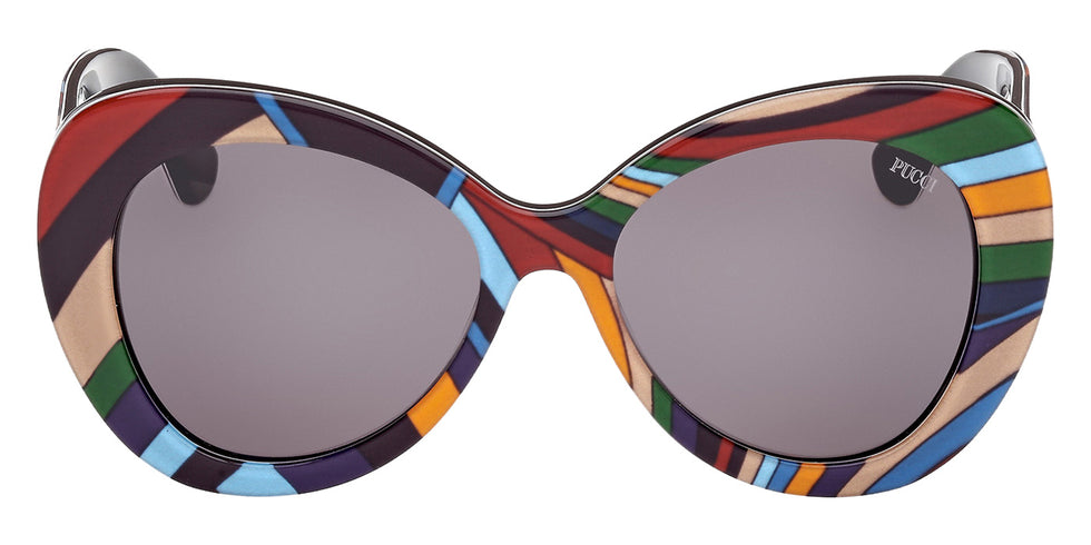 Emilio Pucci EP0232 99A 56 - Black/Texture / Smoke #id:ep023299a_s:100100