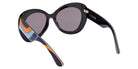 Emilio Pucci EP0232 99A 56 - Black/Texture / Smoke #id:ep023299a_s:100115
