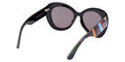 Emilio Pucci EP0232 99A 56 - Black/Texture / Smoke #id:ep023299a_s:100125