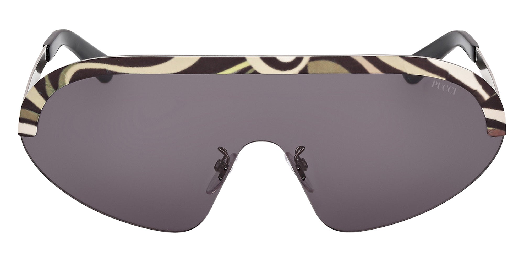 Emilio Pucci EP0237 20A 145 - Animal/Texture / Smoke 20A #id:ep023720a_s:100100