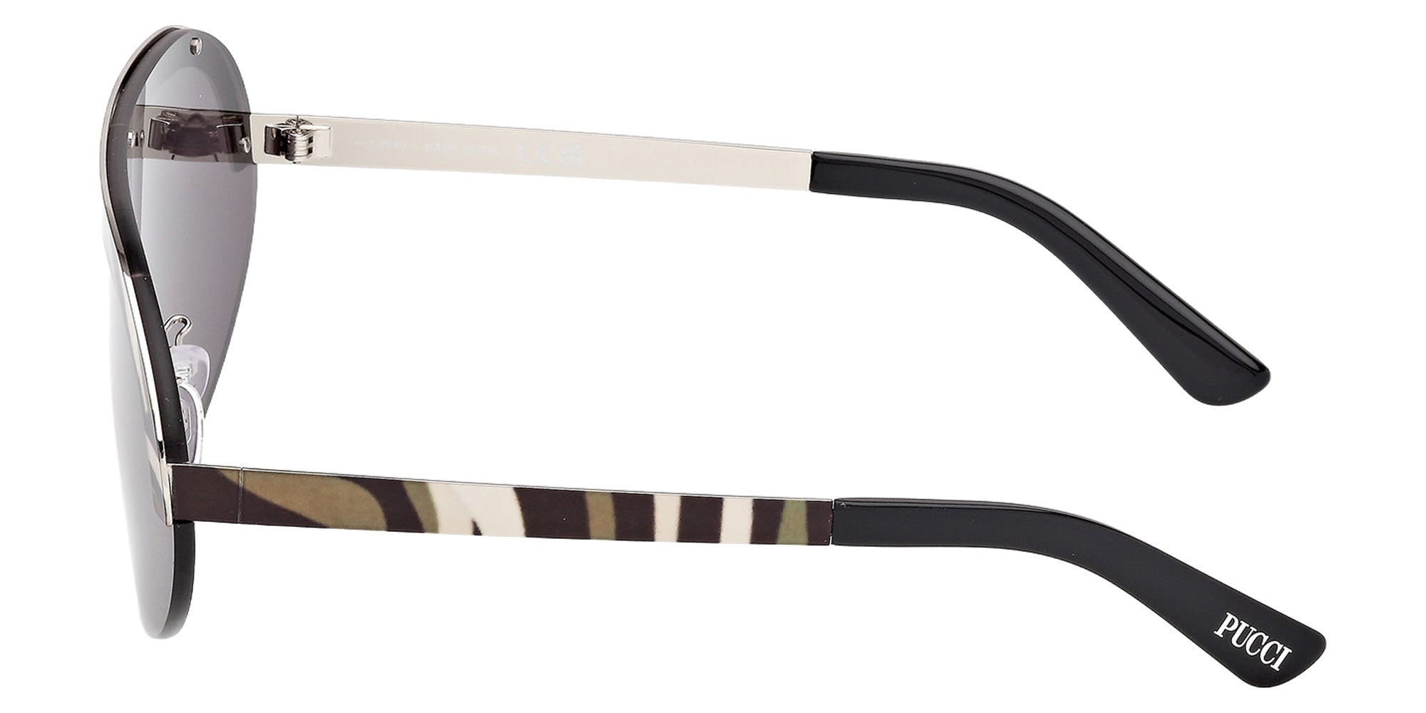 Emilio Pucci EP0237 20A 145 - Animal/Texture / Smoke 20A #id:ep023720a_s:100110