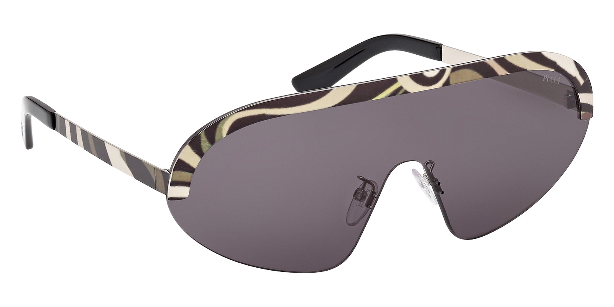 Emilio Pucci EP0237 20A 145 - Animal/Texture / Smoke 20A #id:ep023720a_s:100135