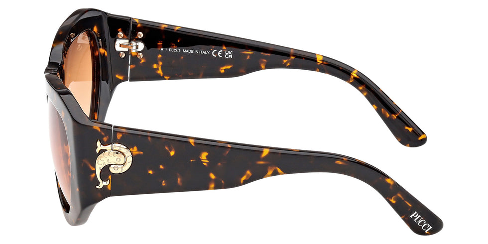 Emilio Pucci EP0241 52F 58 - Dark Havana / Gradient Brown #id:ep024152f_s:104110