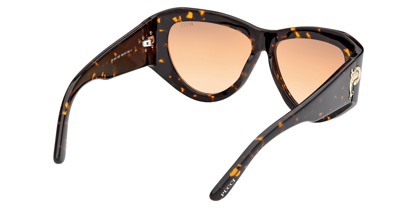 Emilio Pucci EP0241 52F 58 - Dark Havana / Gradient Brown #id:ep024152f_s:104125
