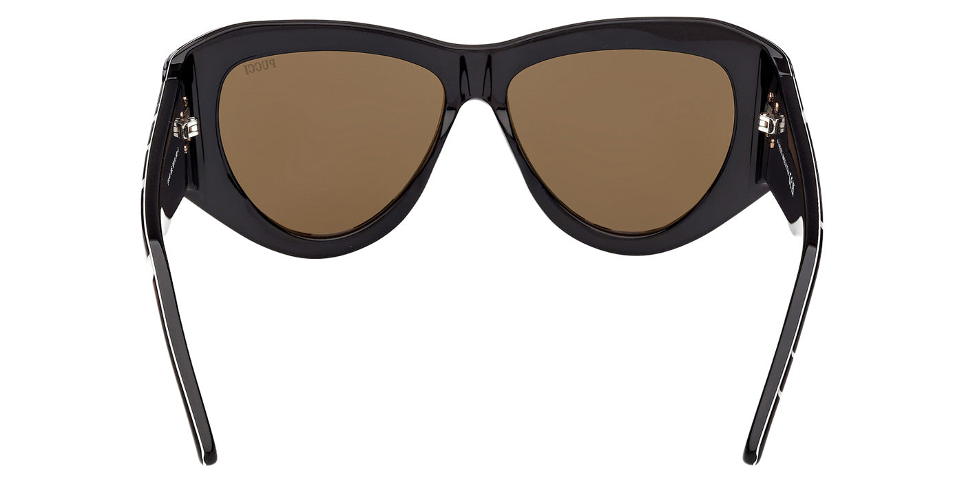 Emilio Pucci EP0241 99E 58 - Animal/Texture / Brown #id:ep024199e_s:106120