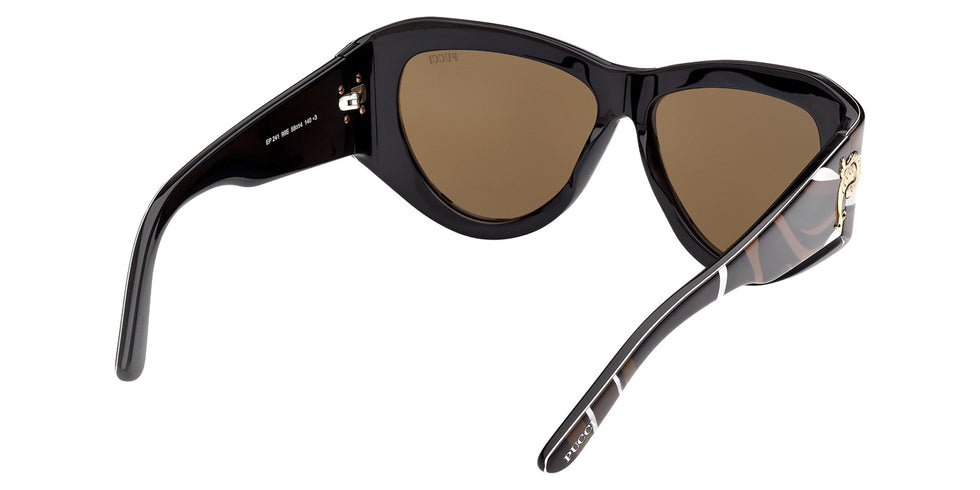 Emilio Pucci EP0241 99E 58 - Animal/Texture / Brown #id:ep024199e_s:106125