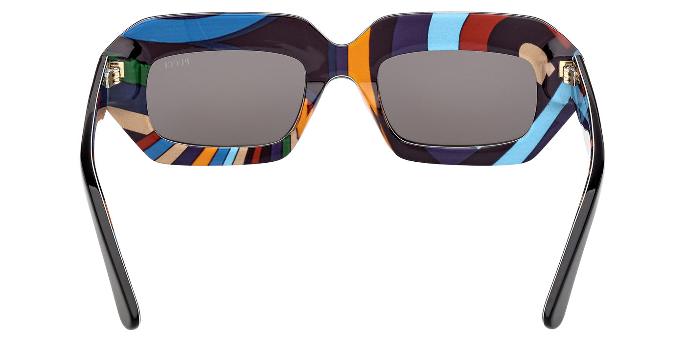 Emilio Pucci EP0245 05A 51 - Black/Texture / Smoke #id:ep024505a_s:100120