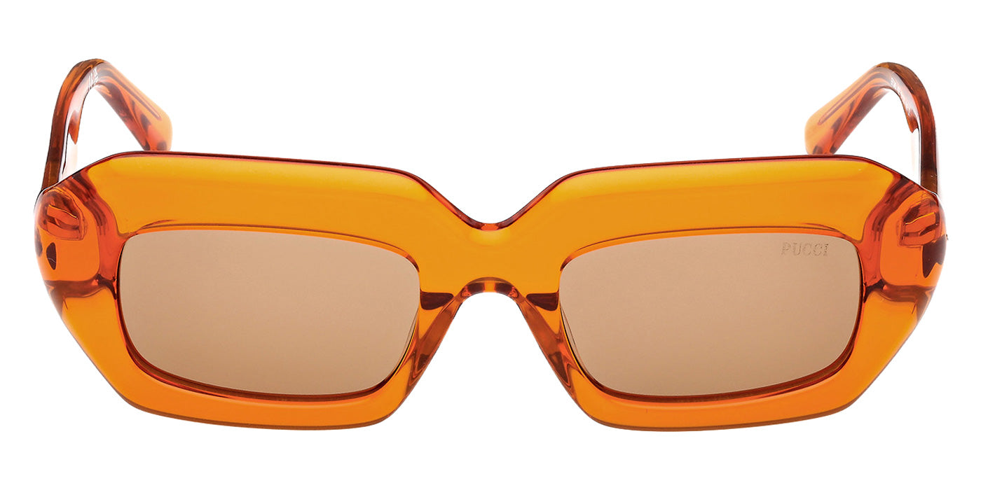 Emilio Pucci EP0245 42E 51 - Orange/Monocolor / Brown #id:ep024542e_s:102100
