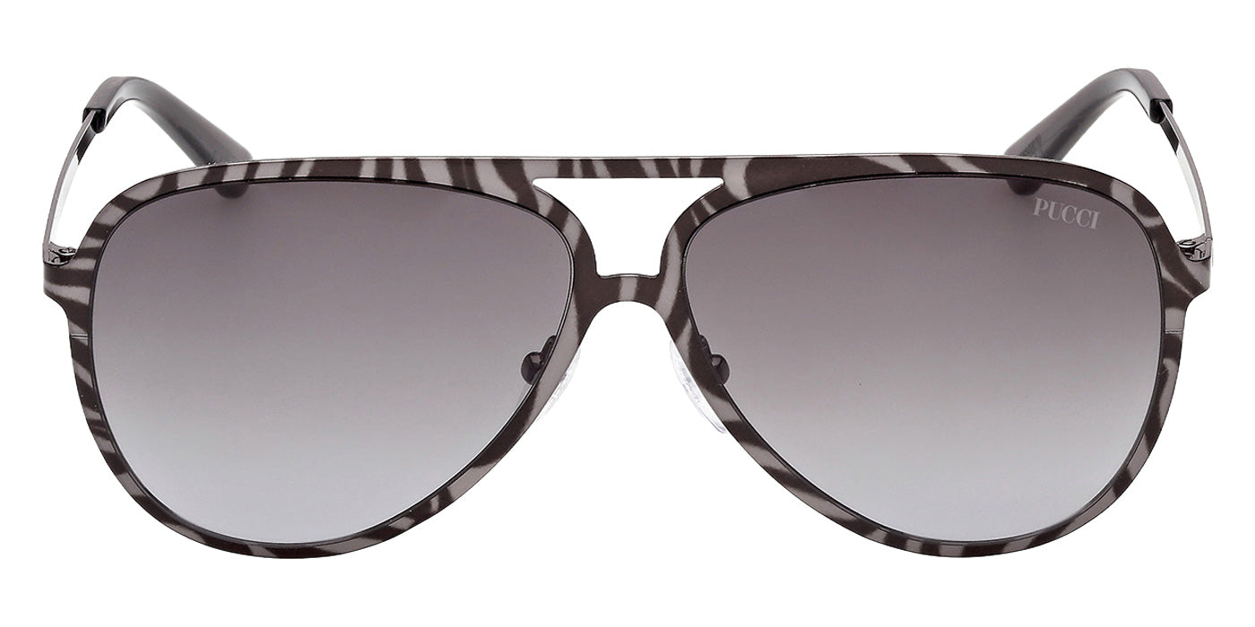 Emilio Pucci EP0247 05B 58 - Black/Texture / Gradient Smoke #id:ep024705b_s:100100