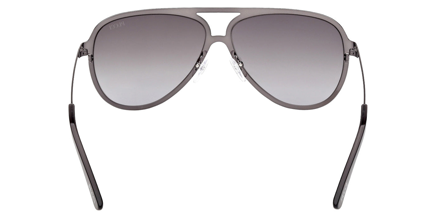 Emilio Pucci EP0247 05B 58 - Black/Texture / Gradient Smoke #id:ep024705b_s:100120