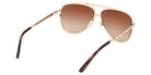 Emilio Pucci EP0247 32F 58 - Shiny Pale Gold / Gradient Brown #id:ep024732f_s:102125