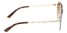 Emilio Pucci EP0247 32F 58 - Shiny Pale Gold / Gradient Brown #id:ep024732f_s:102130