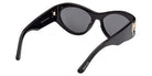 Emilio Pucci EP0249 01A 54 - Shiny Black / Smoke 01A #id:ep024901a_s:100125