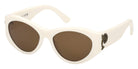 Emilio Pucci EP0249 21E 54 - Shiny White / Brown 21E #id:ep024921e_s:104105