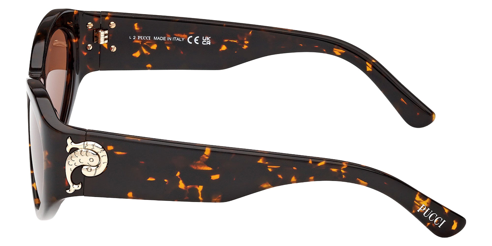 Emilio Pucci EP0249 52E 54 - Dark Havana / Brown 52E #id:ep024952e_s:106110