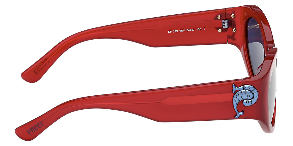 Emilio Pucci EP0249 66V 54 - Red/Monocolor / Blue 66V #id:ep024966v_s:108130