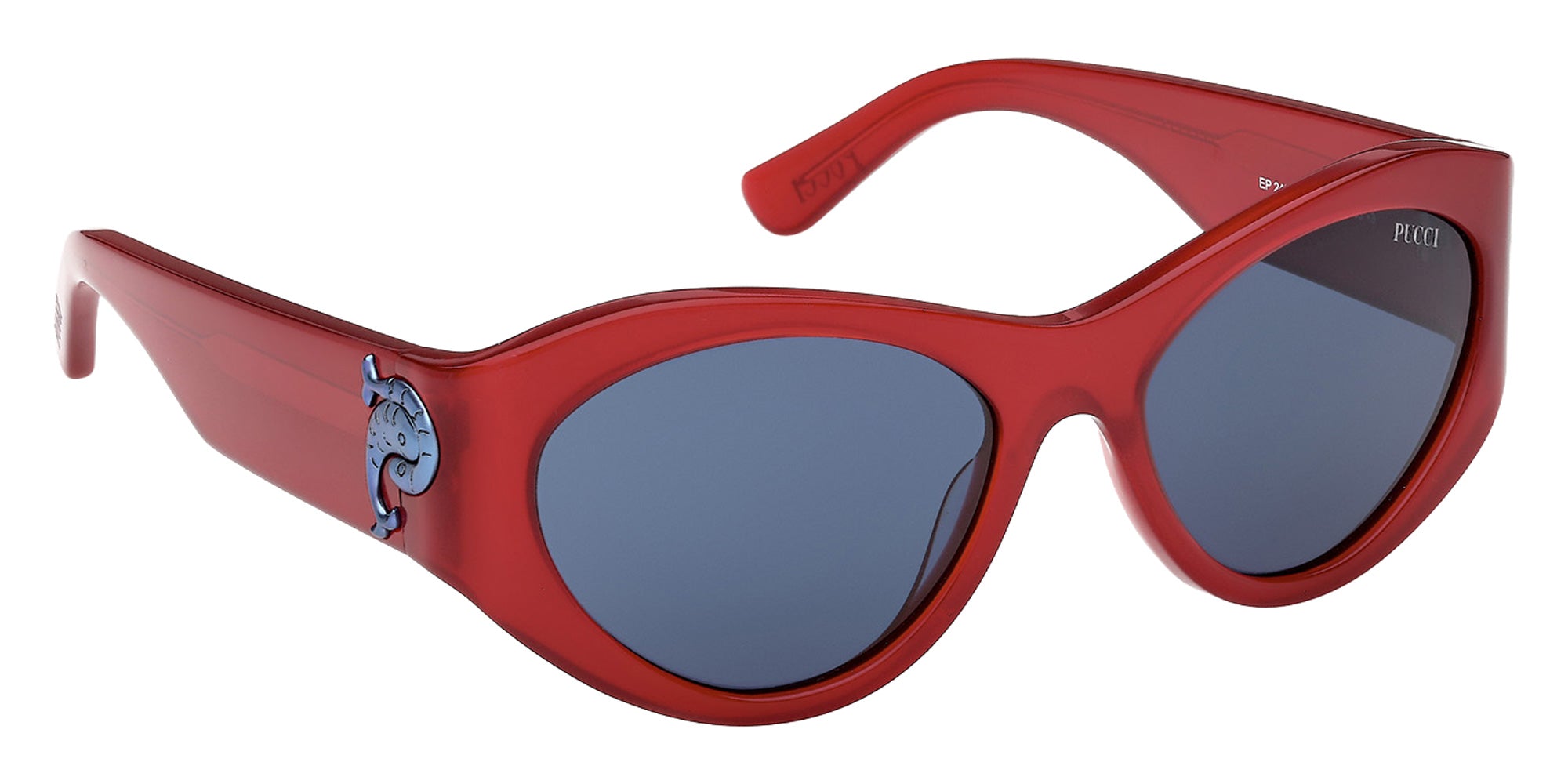 Emilio Pucci EP0249 66V 54 - Red/Monocolor / Blue 66V #id:ep024966v_s:108135