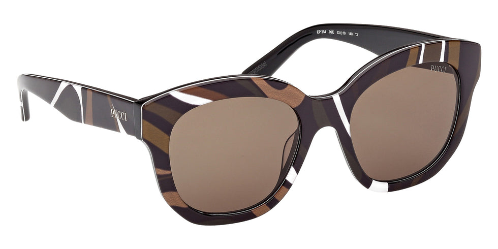 Emilio Pucci EP0254 99E 53 - Animal/Texture / Brown 99E #id:ep025499e_s:106135