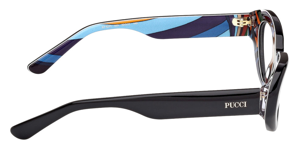 Emilio Pucci EP5271 005 52 - Black/Texture #id:ep5271005_s:100130