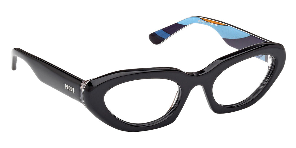 Emilio Pucci EP5271 005 52 - Black/Texture #id:ep5271005_s:100135