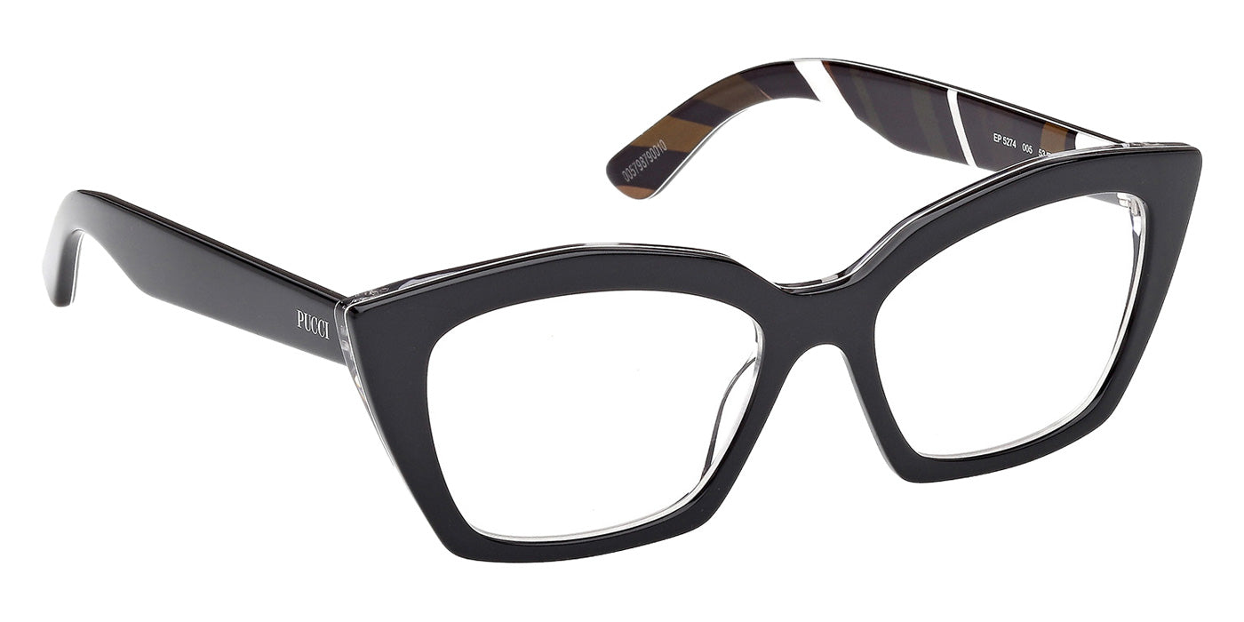 Emilio Pucci EP5274 005 53 - Black/Texture #id:ep5274005_s:100135