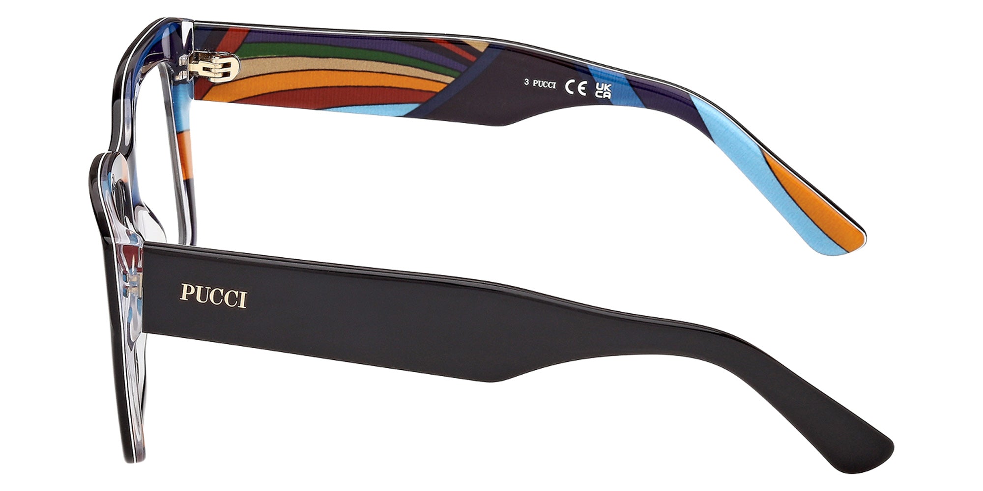 Emilio Pucci EP5284 005 54 - Black/Texture 005 #id:ep5284005_s:100110