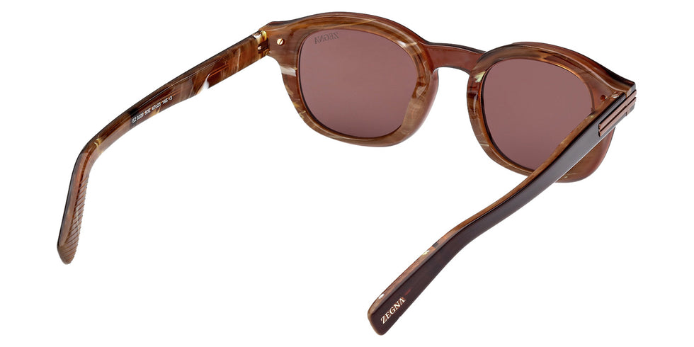 Ermenegildo Zegna EZ0229 50E 47 - Light Brown/Monocolor / Brown #id:ez022950e_s:100125