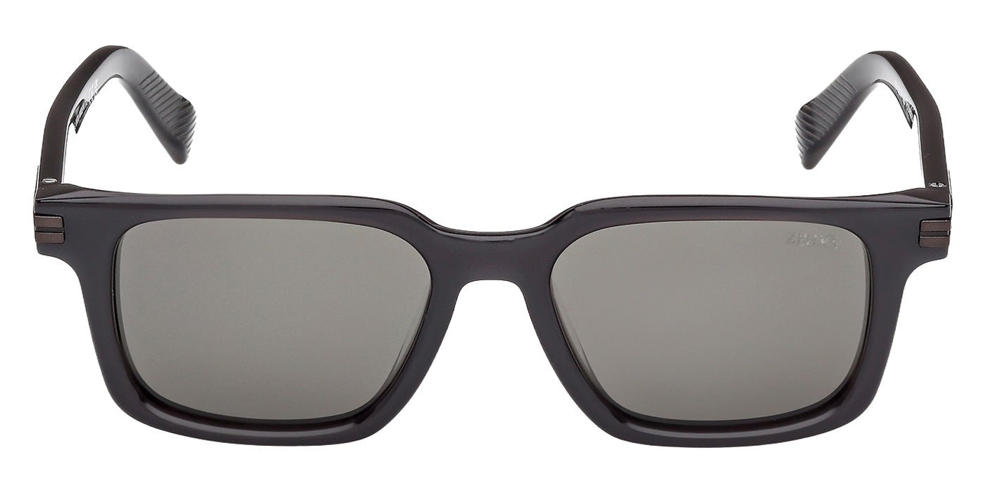Ermenegildo Zegna EZ0280-F 20D 53 - Shiny Gray / Smoke Polarized #id:ez0280f20d_s:100100