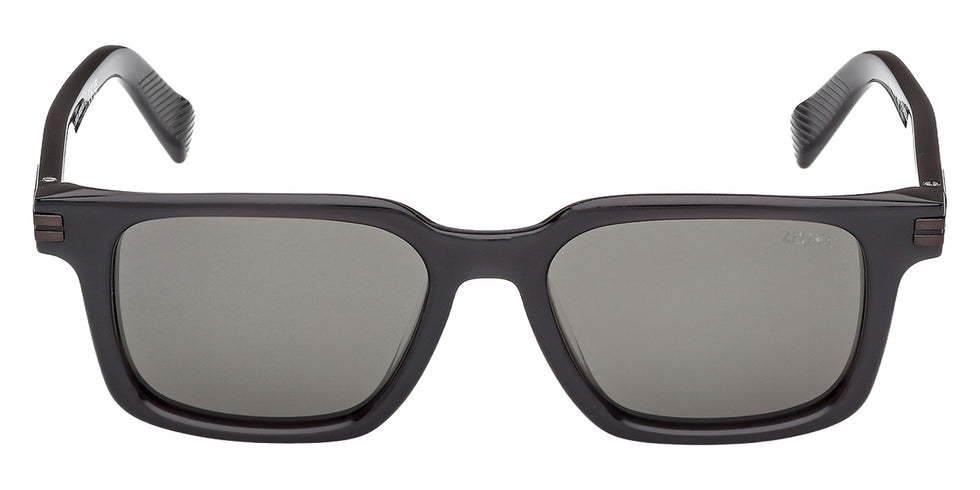 Ermenegildo Zegna EZ0280-F 20D 53 - Shiny Gray / Smoke Polarized #id:ez0280f20d_s:100100