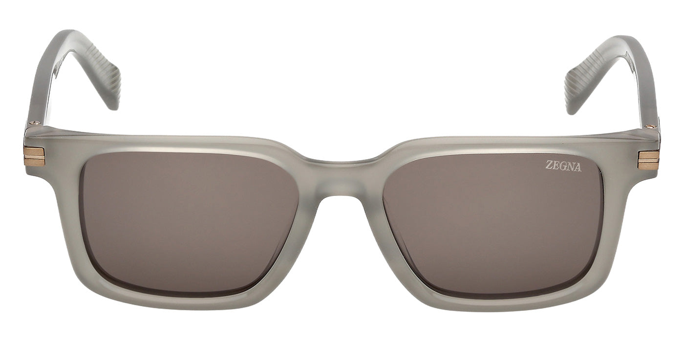 Ermenegildo Zegna EZ0280-F 20J 53 - Shiny Gray / Roviex #id:ez0280f20j_s:102100