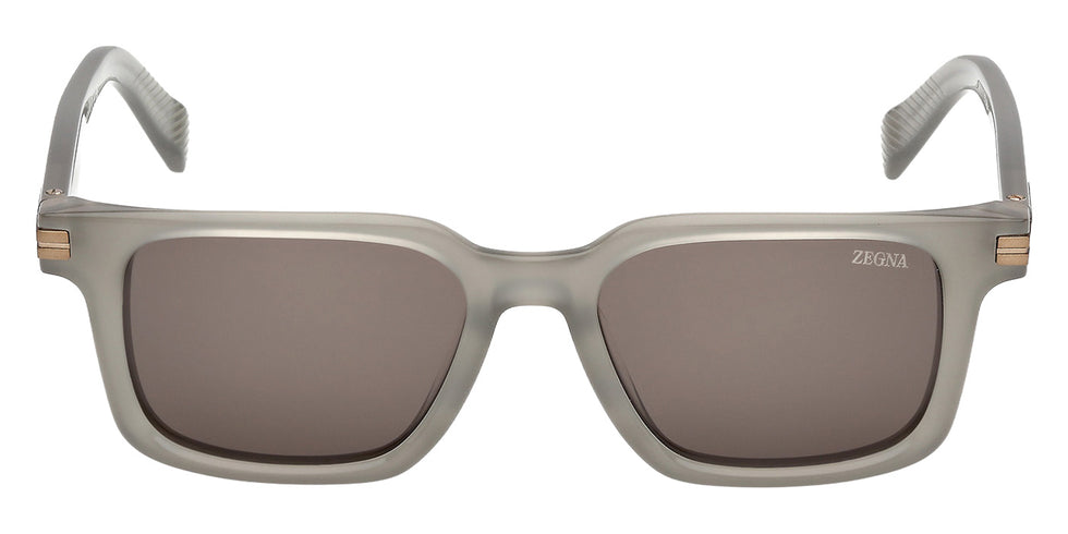 Ermenegildo Zegna EZ0280-F 20J 53 - Shiny Gray / Roviex #id:ez0280f20j_s:102100