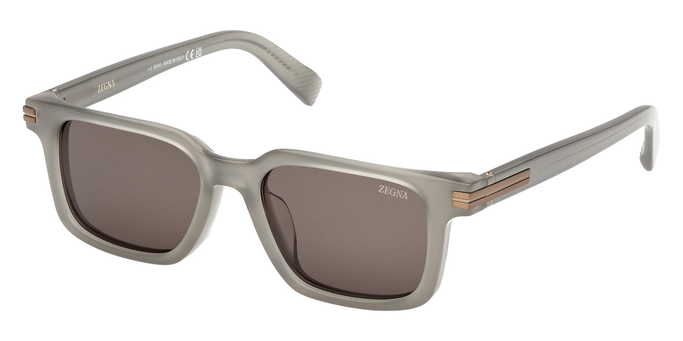 Ermenegildo Zegna EZ0280-F 20J 53 - Shiny Gray / Roviex #id:ez0280f20j_s:102105