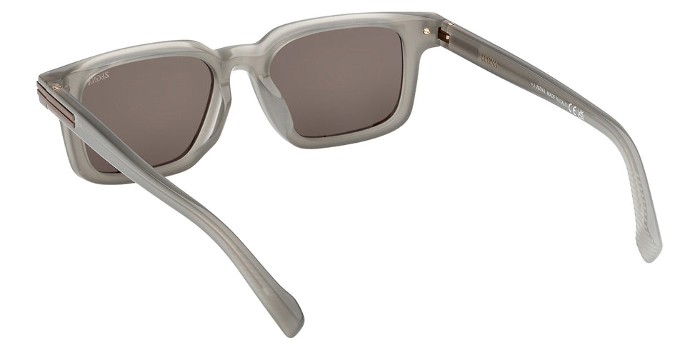 Ermenegildo Zegna EZ0280-F 20J 53 - Shiny Gray / Roviex #id:ez0280f20j_s:102115