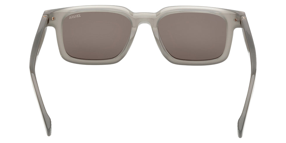 Ermenegildo Zegna EZ0280-F 20J 53 - Shiny Gray / Roviex #id:ez0280f20j_s:102120