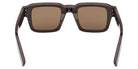 Ermenegildo Zegna EZ0283 48E 48 - Shiny Dark Brown / Brown 48E #id:ez028348e_s:100120