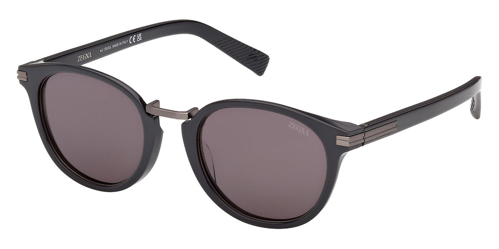 Ermenegildo Zegna EZ0284-H 20A 51 - Shiny Gray / Smoke #id:ez0284h20a_s:100105