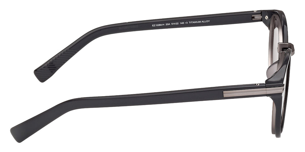 Ermenegildo Zegna EZ0284-H 20A 51 - Shiny Gray / Smoke #id:ez0284h20a_s:100130