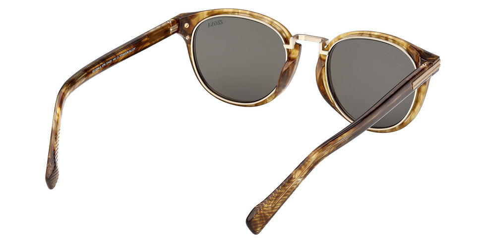 Ermenegildo Zegna EZ0284-H 47N 51 - Light Brown/Striped / Green #id:ez0284h47n_s:102125