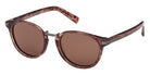 Ermenegildo Zegna EZ0284-H 69E 51 - Bordeaux/Striped / Brown #id:ez0284h69e_s:106105
