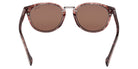 Ermenegildo Zegna EZ0284-H 69E 51 - Bordeaux/Striped / Brown #id:ez0284h69e_s:106120