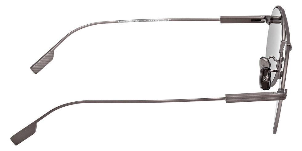 Ermenegildo Zegna EZ0288 09D 55 - Matte Gunmetal / Smoke Polarized #id:ez028809d_s:100130
