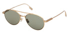 Ermenegildo Zegna EZ0288 35N 55 - Matte Light Bronze / Green #id:ez028835n_s:104105