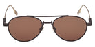 Ermenegildo Zegna EZ0288 49E 55 - Matte Dark Brown / Brown #id:ez028849e_s:106100