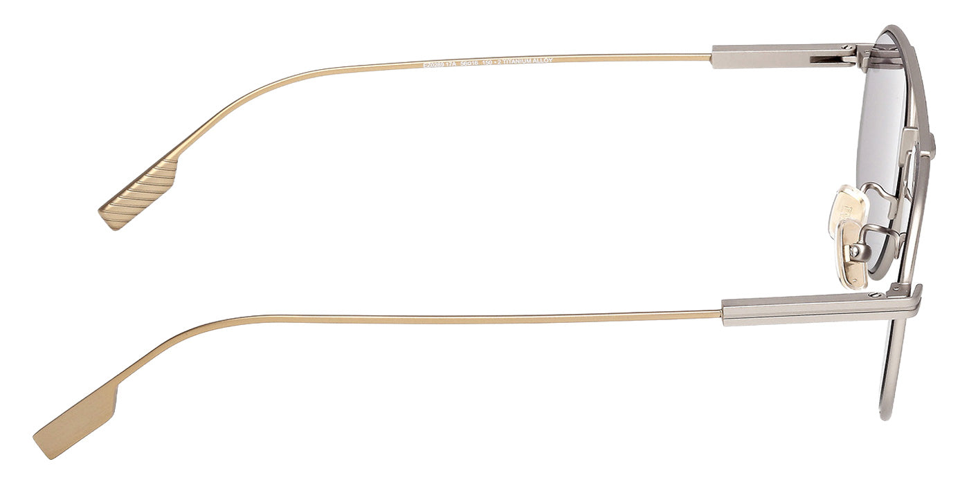 Ermenegildo Zegna EZ0289 17A 56 - Matte Palladium / Smoke #id:ez028917a_s:100130