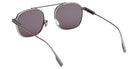 Ermenegildo Zegna EZ0290 09A 53 - Matte Gunmetal / Smoke #id:ez029009a_s:100115