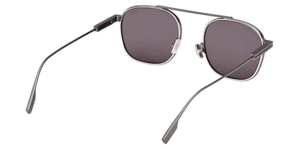 Ermenegildo Zegna EZ0290 09A 53 - Matte Gunmetal / Smoke #id:ez029009a_s:100125