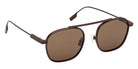 Ermenegildo Zegna EZ0290 49E 53 - Matte Dark Brown / Brown 49E #id:ez029049e_s:100135