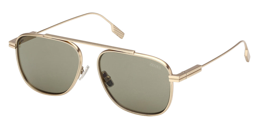 Ermenegildo Zegna EZ0291 32N 57 - Matte Pale Gold / Green #id:ez029132n_s:102105